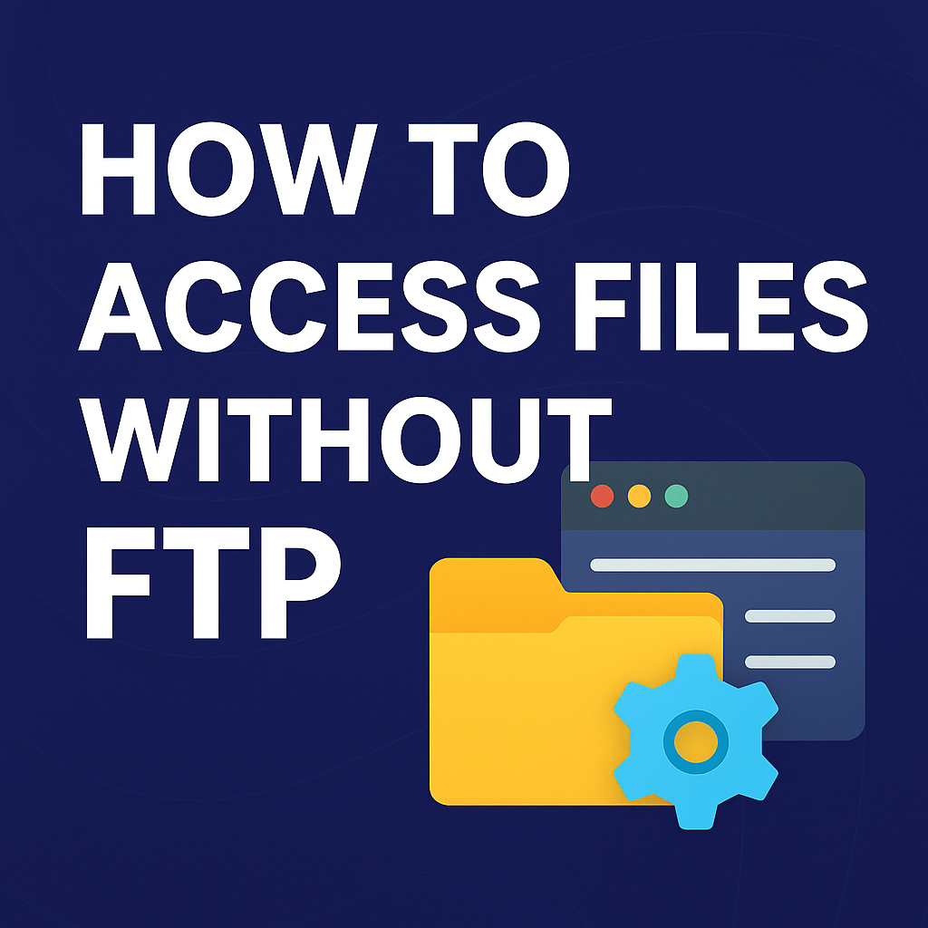 Accede y repara tu web sin FTP: el File Manager de emergencia