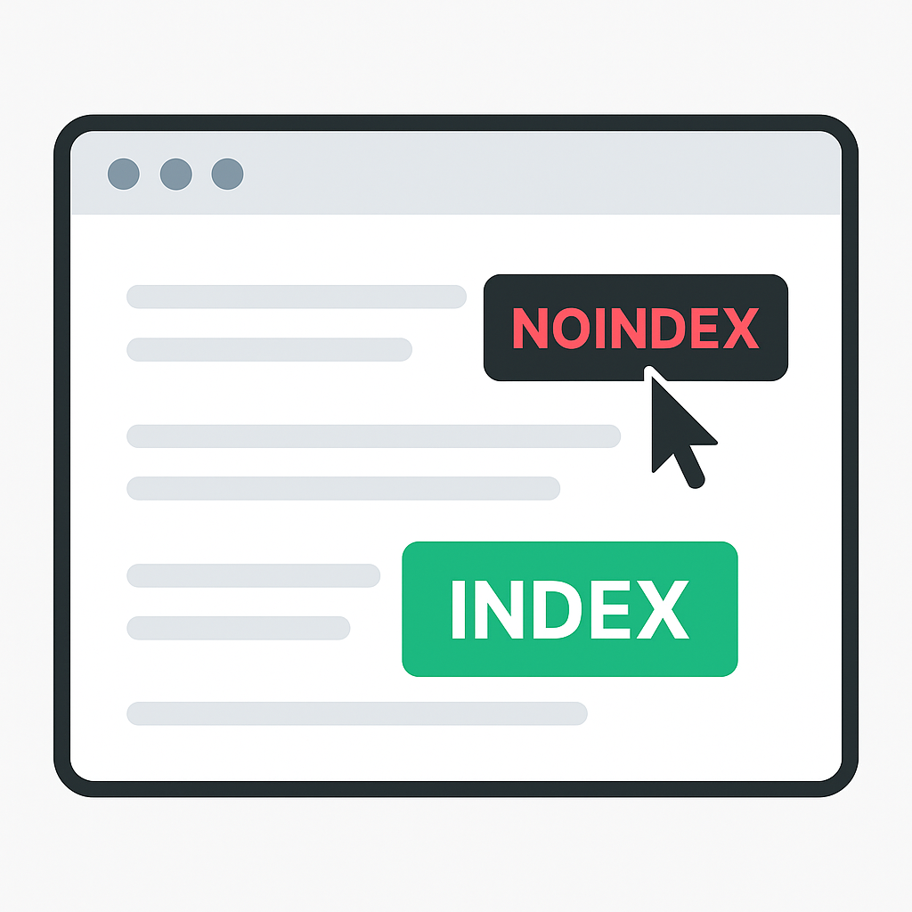 NoIndex Checker – Extensión para detectar páginas con “noindex”